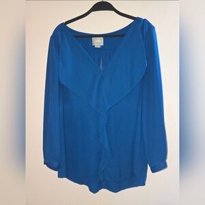 Maeve Vibrant Blue Women's Blouse